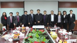 莱芜市钢城区委副书记曹殿军一行考察HJC黄金城平台集团